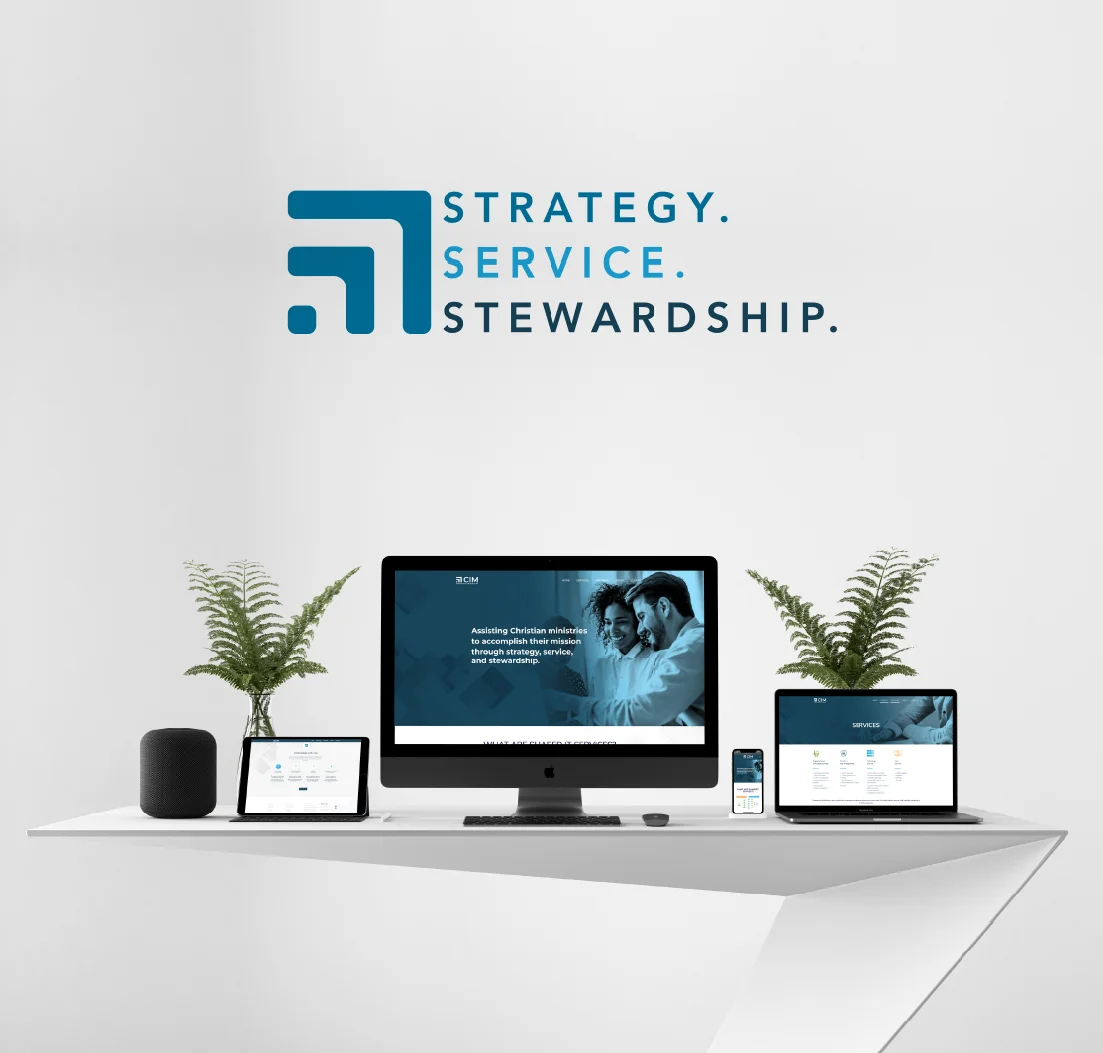 Computers in Ministry website and identity presentation.